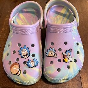 5‎ Piece Rick and Morty Croc Charms